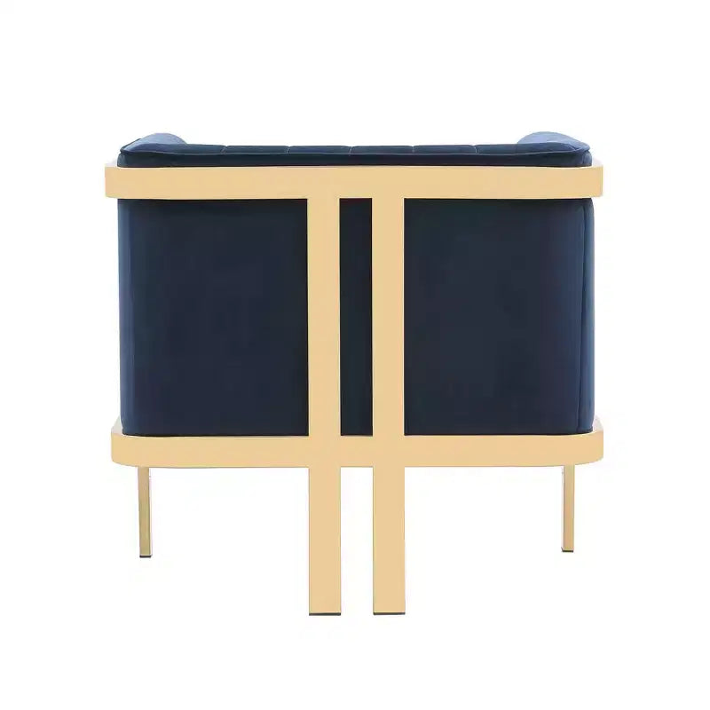 Set of 2 Paramount Velvet Accent Armchairs - Manhattan Comfort