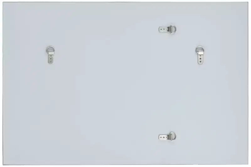 Possini Euro Design Relevei Rectangular Vanity Decorative Wall Mirror Modern Silver Wood Metal Frame 26 Wide Bathroom Bedroom Home