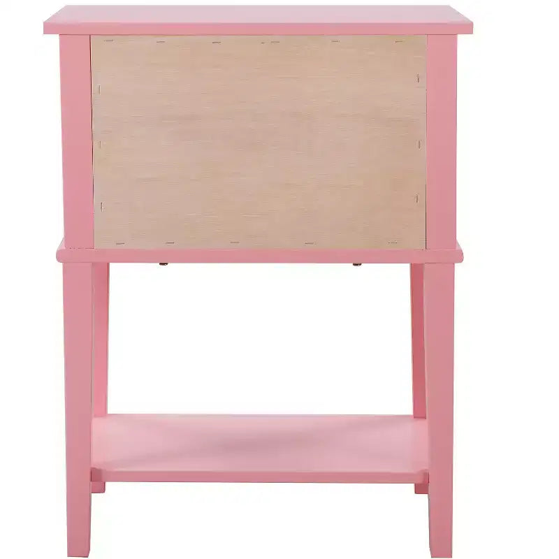 Passion Furniture Newton 2-Drawer Nightstand (28 in. H x 22 in. W x 16 in. D)