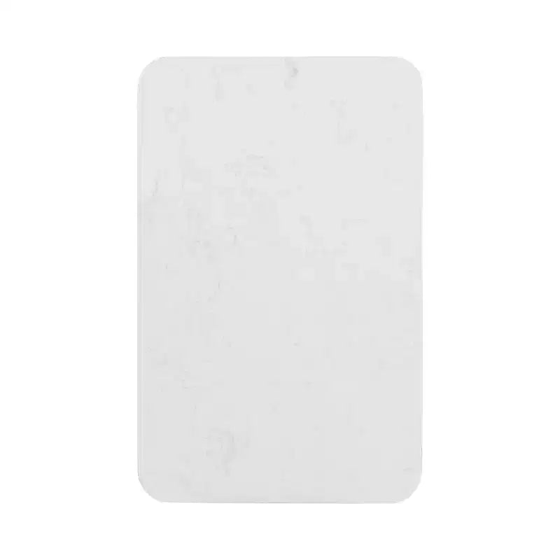 Kate and Laurel Credele Cultured Marble and Metal Accent C-Table
