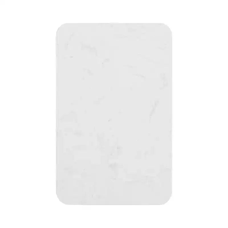 Kate and Laurel Credele Cultured Marble and Metal Accent C-Table