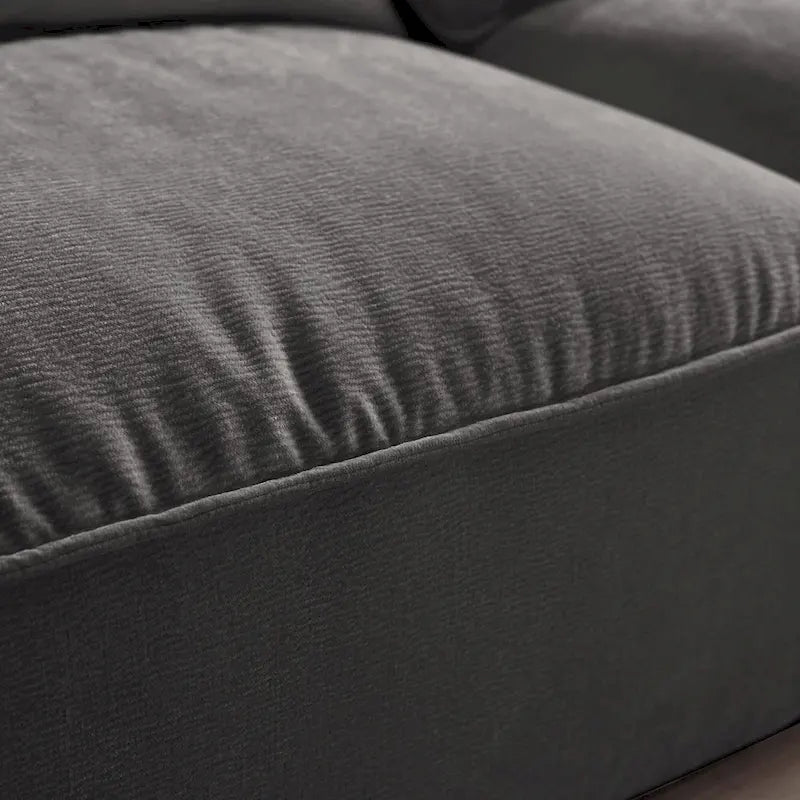 VANOMi 88.6 inch Modern Sofa, Leisure Couch For Gaming Room Living Room - 75' x 24'