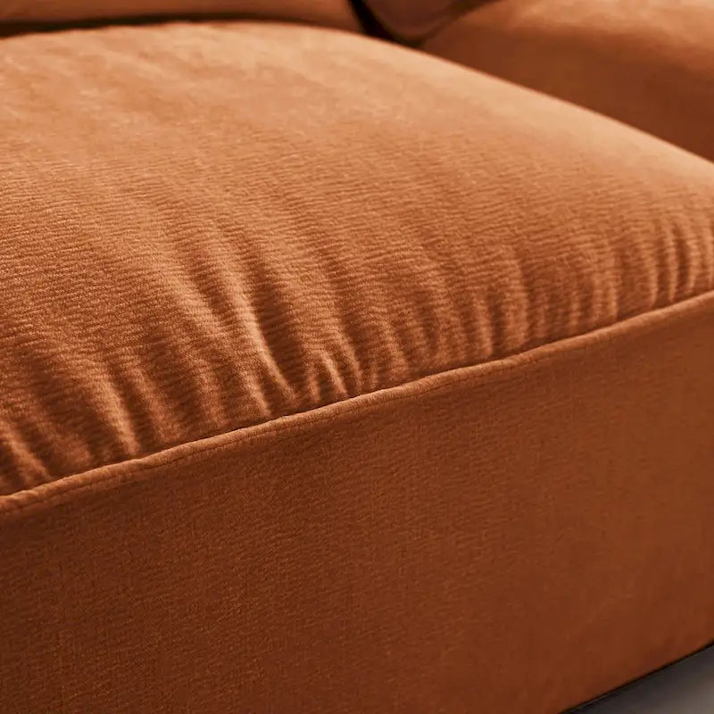 VANOMi 88.6 inch Modern Sofa, Leisure Couch For Gaming Room Living Room - 75' x 24'