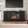 Bridgevine Home Topanga 68-inch Electric Fireplace TV Console for TVs up to 80 inches