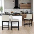 Chenille 26H Spindle Legs Counter Stool