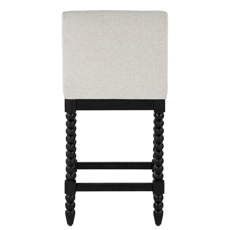 Chenille 26H Spindle Legs Counter Stool