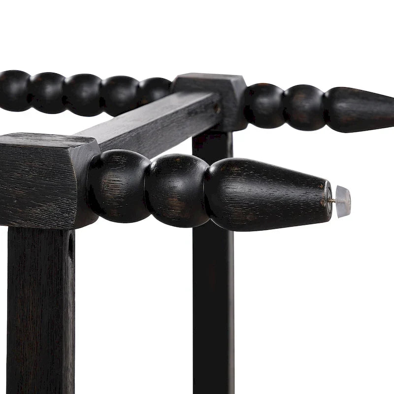 Chenille 26H Spindle Legs Counter Stool