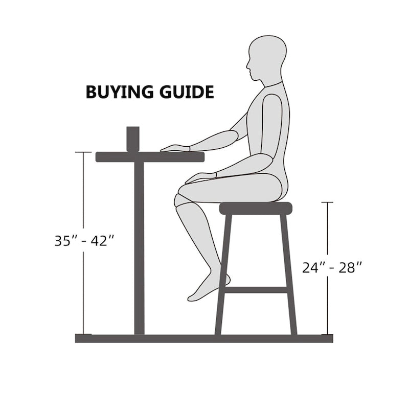 Chenille 26H Spindle Legs Counter Stool