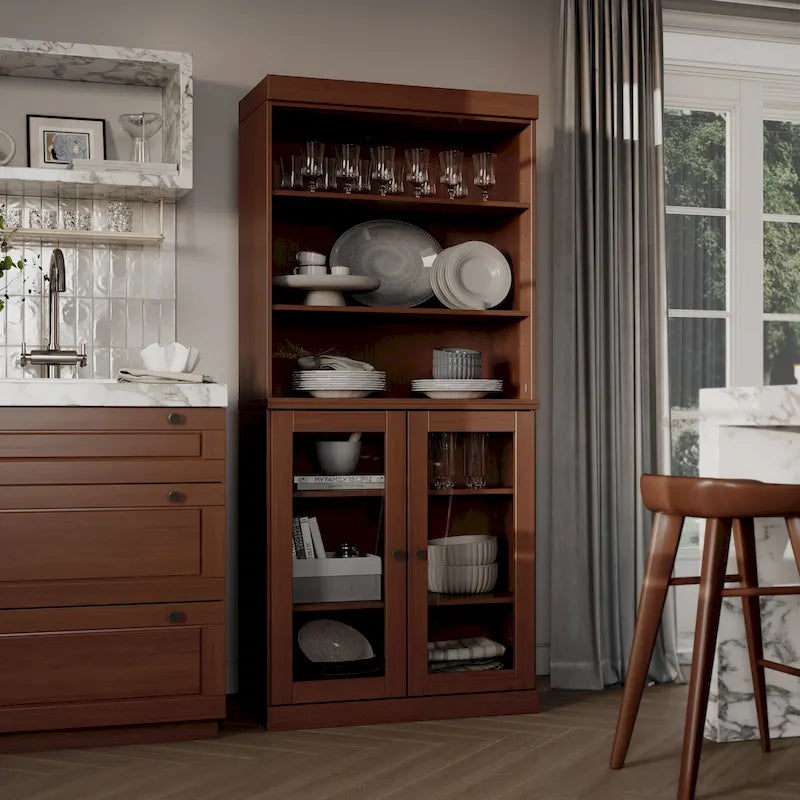 100 % Massivholz Küchenschrank 32 mit 2 Türen von Palace Imports