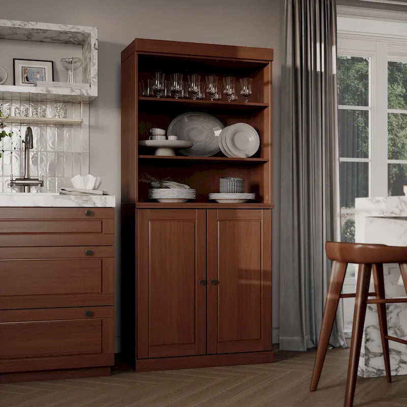 100 % Massivholz Küchenschrank 32 mit 2 Türen von Palace Imports