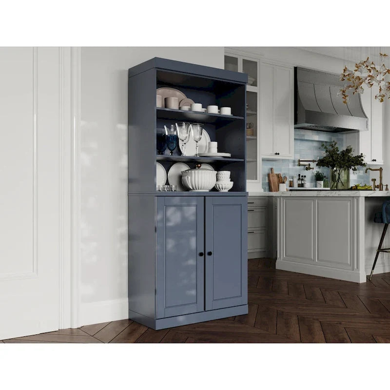 100 % Massivholz Küchenschrank 32 mit 2 Türen von Palace Imports