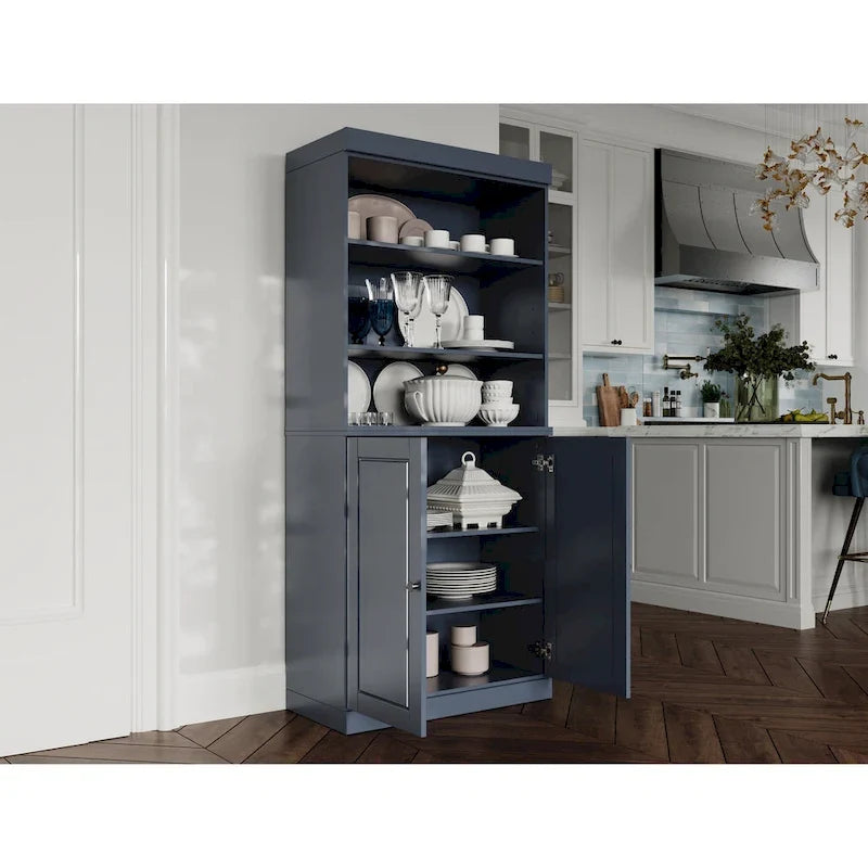100 % Massivholz Küchenschrank 32 mit 2 Türen von Palace Imports
