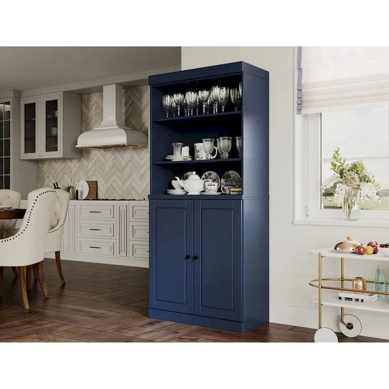 100 % Massivholz Küchenschrank 32 mit 2 Türen von Palace Imports