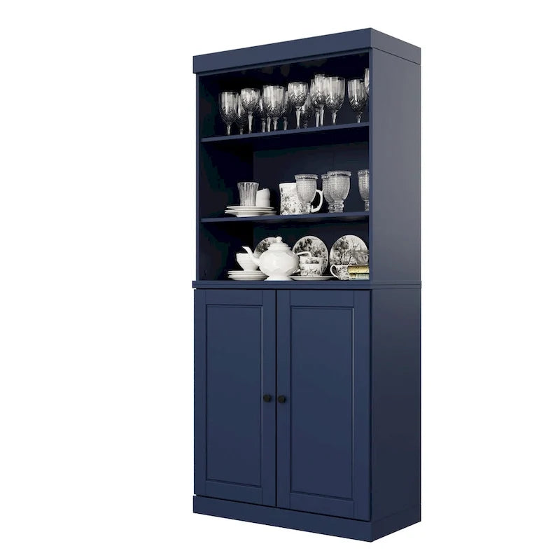 100 % Massivholz Küchenschrank 32 mit 2 Türen von Palace Imports