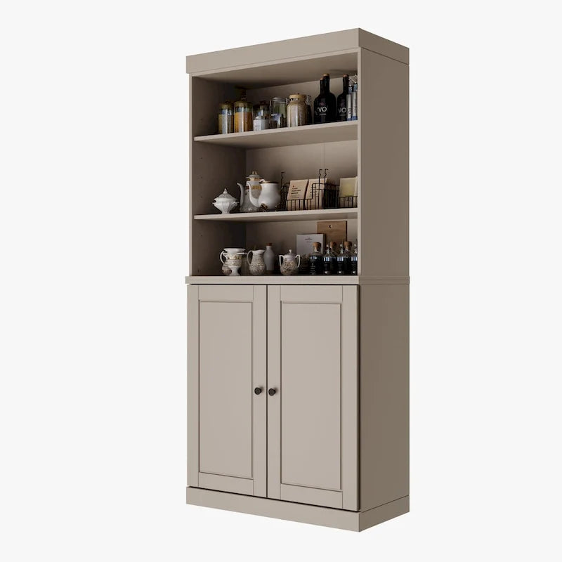 100 % Massivholz Küchenschrank 32 mit 2 Türen von Palace Imports