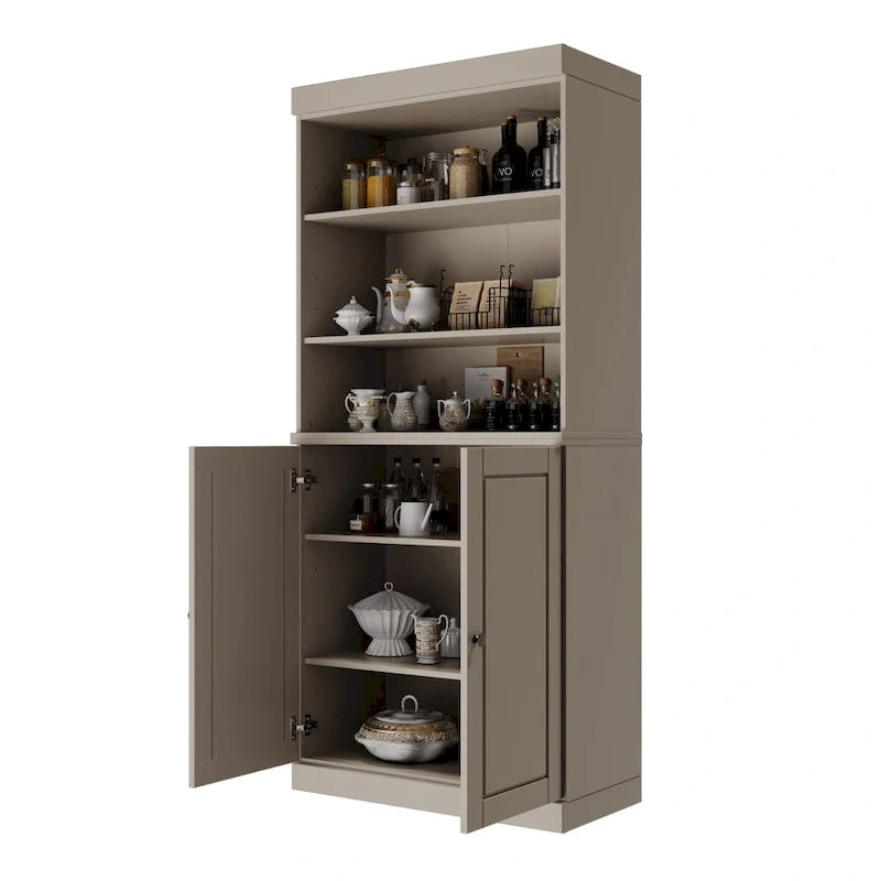 100 % Massivholz Küchenschrank 32 mit 2 Türen von Palace Imports