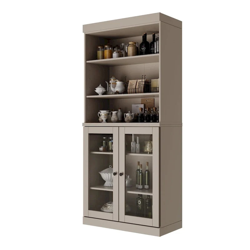 100 % Massivholz Küchenschrank 32 mit 2 Türen von Palace Imports