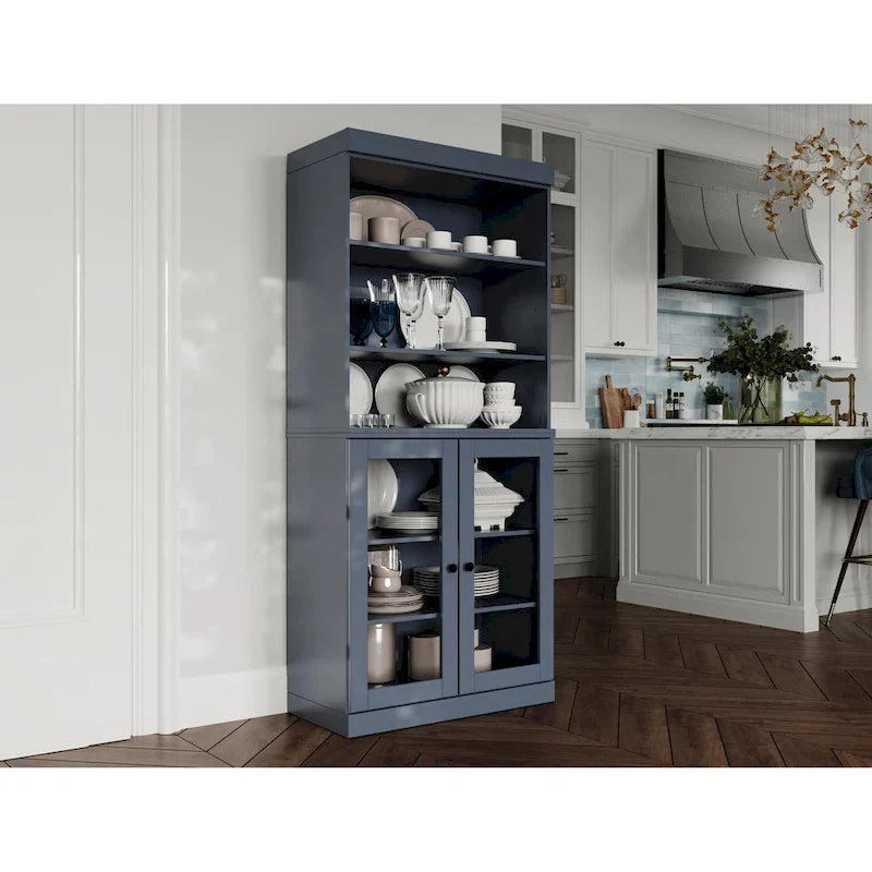 100 % Massivholz Küchenschrank 32 mit 2 Türen von Palace Imports