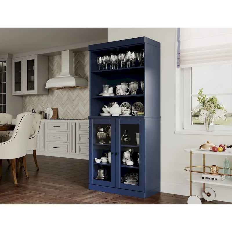 100 % Massivholz Küchenschrank 32 mit 2 Türen von Palace Imports
