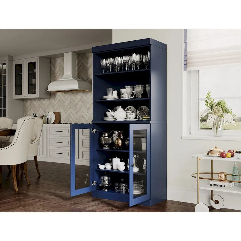 100 % Massivholz Küchenschrank 32 mit 2 Türen von Palace Imports