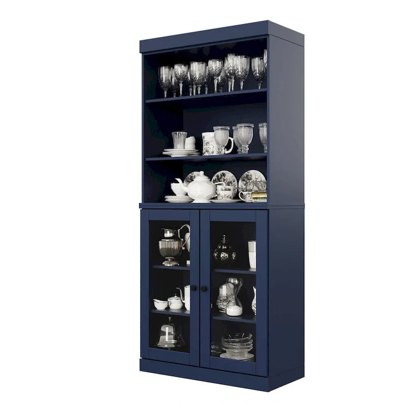 100 % Massivholz Küchenschrank 32 mit 2 Türen von Palace Imports
