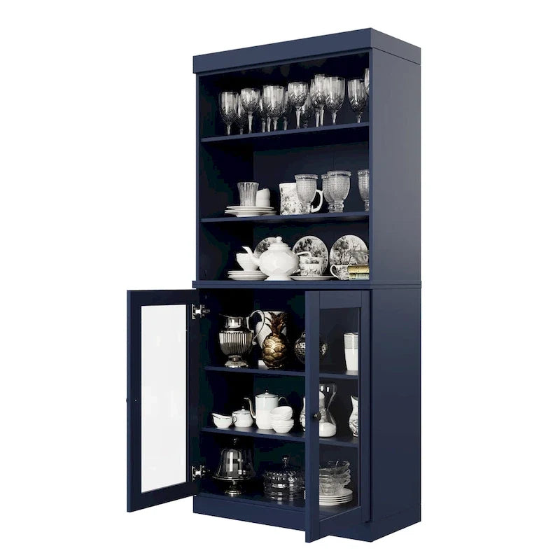 100 % Massivholz Küchenschrank 32 mit 2 Türen von Palace Imports