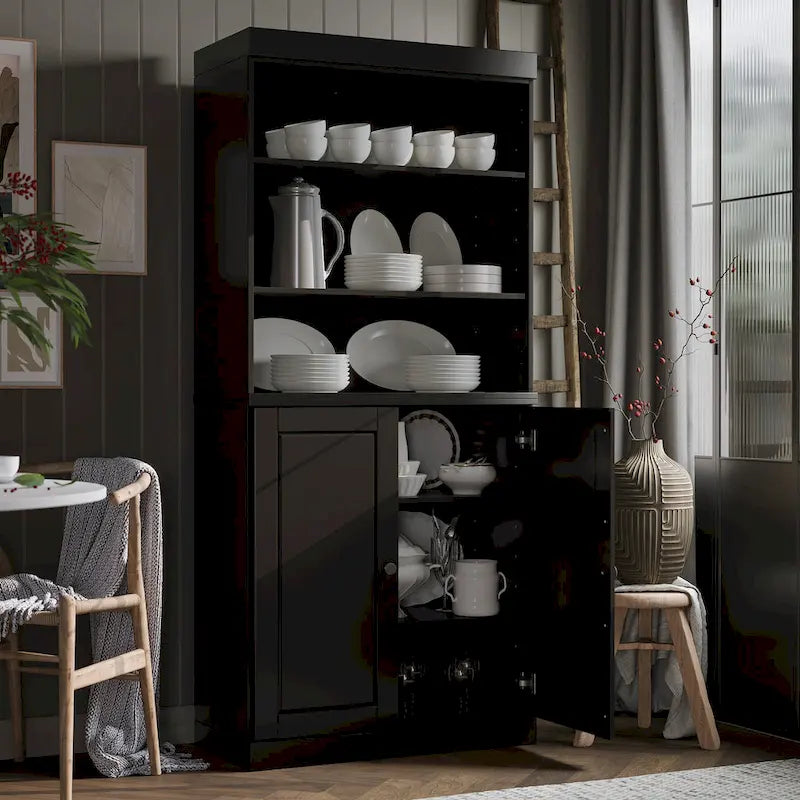 100 % Massivholz Küchenschrank 32 mit 2 Türen von Palace Imports
