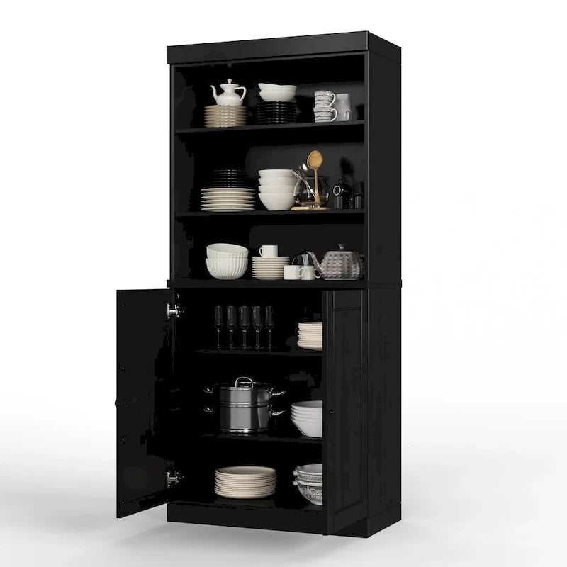 100 % Massivholz Küchenschrank 32 mit 2 Türen von Palace Imports
