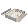 Full Bed With Twin Size Trundle And Two Drawers