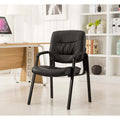 BTExpert Premium Leather Executive Office Guest/Reception/Conference Side Chair