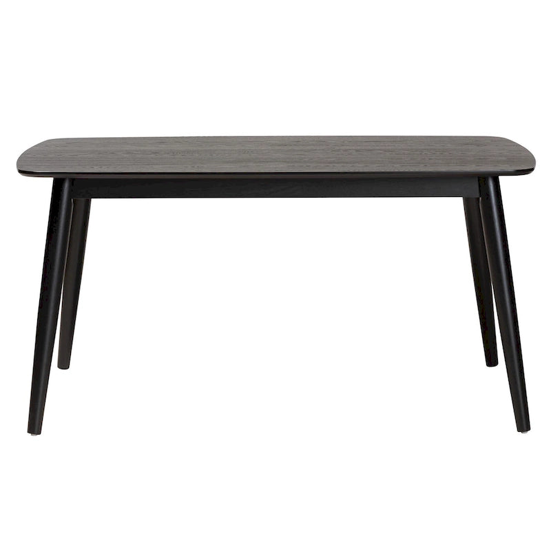 Flora Mid-Century Modern Finished Wood Dining Table