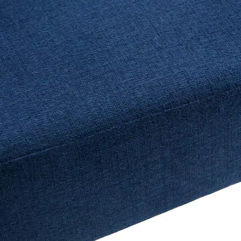 HUIMO Mid Century Modern Armchair Grey /Blue/ White Upholstered Accent Chair for Living Room, Bedroom