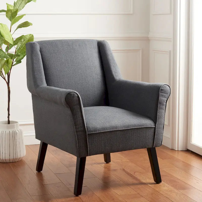 SAFAVIEH Selina Accent Chair - 30 W x 30.3 L x 26.2 H - 30Wx30Dx26H