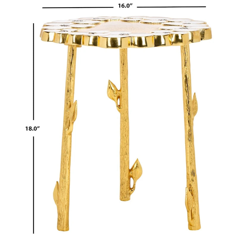 Floral Accent Table
