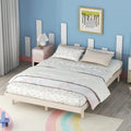 Nestfair Modern Design Full Floating Platform Bed Frame
