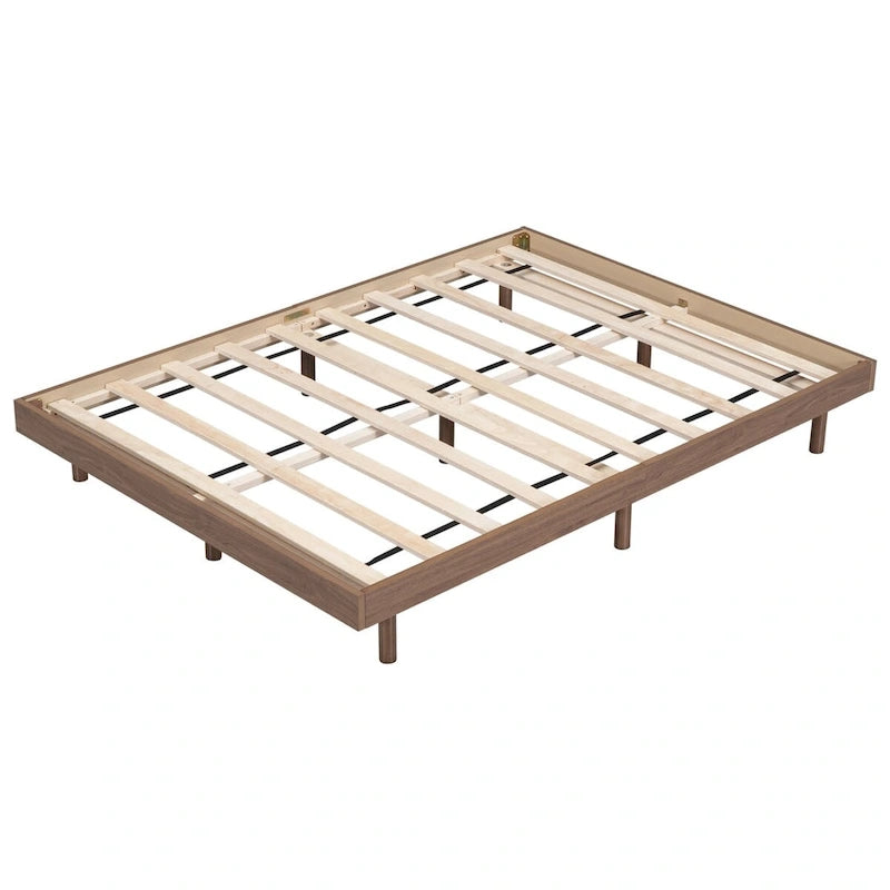Nestfair Modern Design Full Floating Platform Bed Frame
