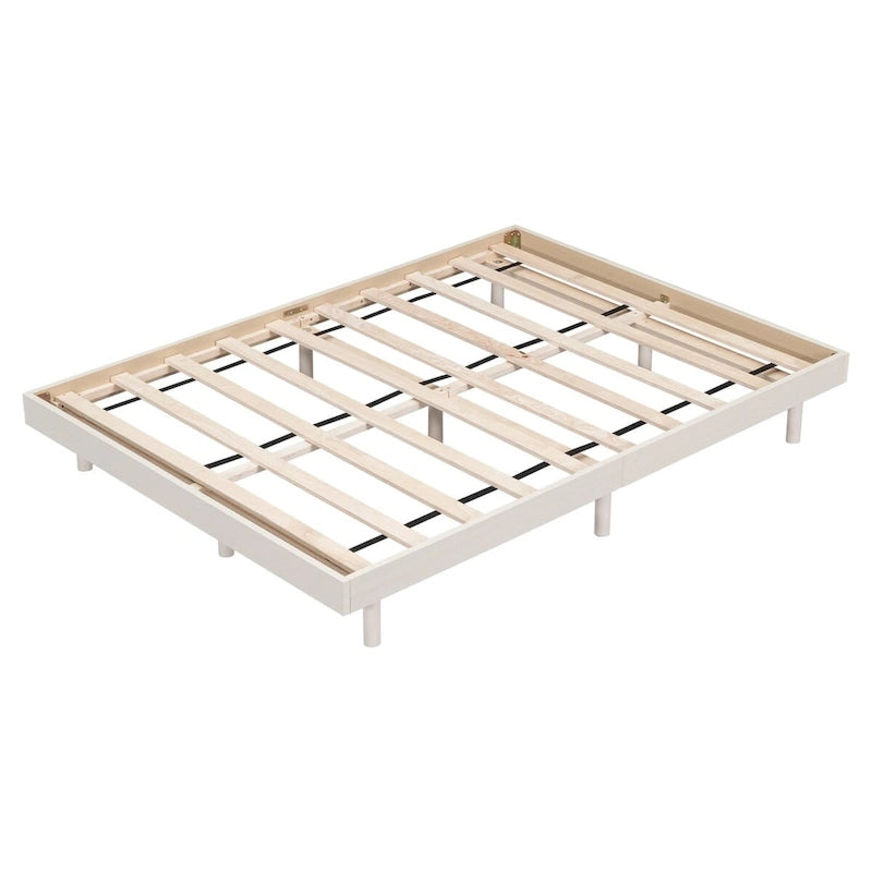 Nestfair Modern Design Full Floating Platform Bed Frame