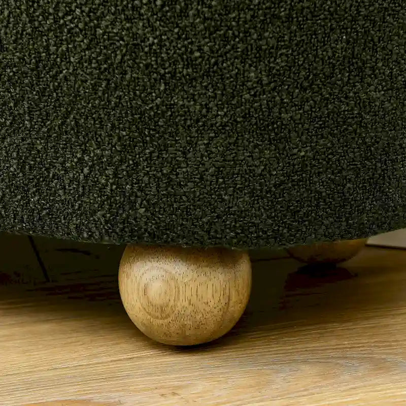 Storage Ottoman Bench, Upholstered End of Bed Ottoman Bench with Storage and Seating, Large Blanket Storage Bench