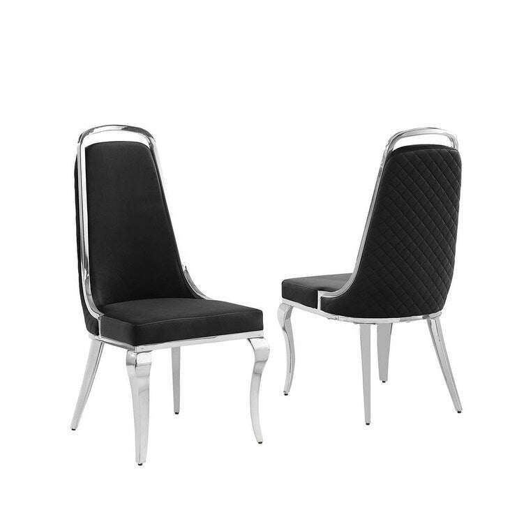 Best Quality Furniture D312/3-SC310-7 Dining Set with 79 White Marble Top