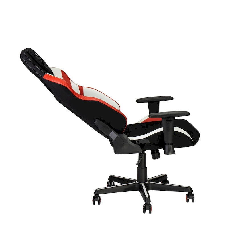 Gaming Chair With Built-In Headrest Pillow
