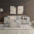 WYNDENHALL Biggs 2-Seater Modular Sofa and Ottoman Set