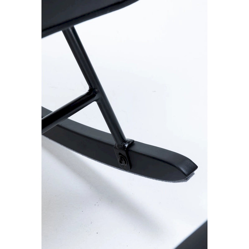 Rocking Chair, Glider Chair, Rocking Accent Chair with Lumbar Pillow and Ottoman for Nursery/Living Room/Bedroom