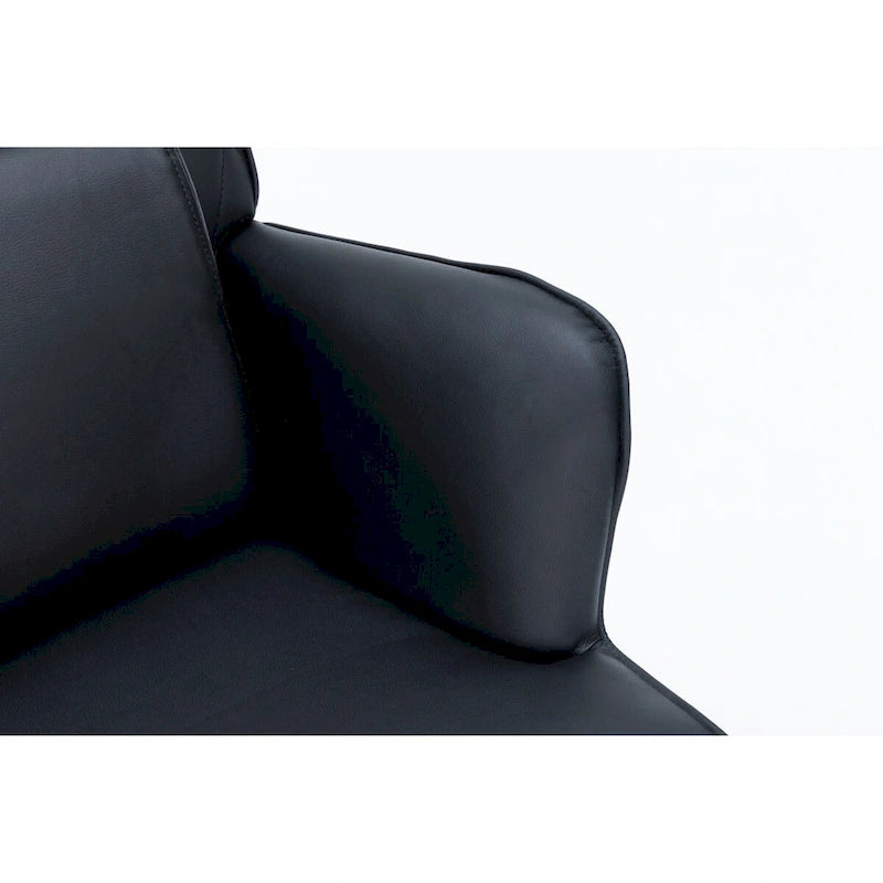 Rocking Chair, Glider Chair, Rocking Accent Chair with Lumbar Pillow and Ottoman for Nursery/Living Room/Bedroom