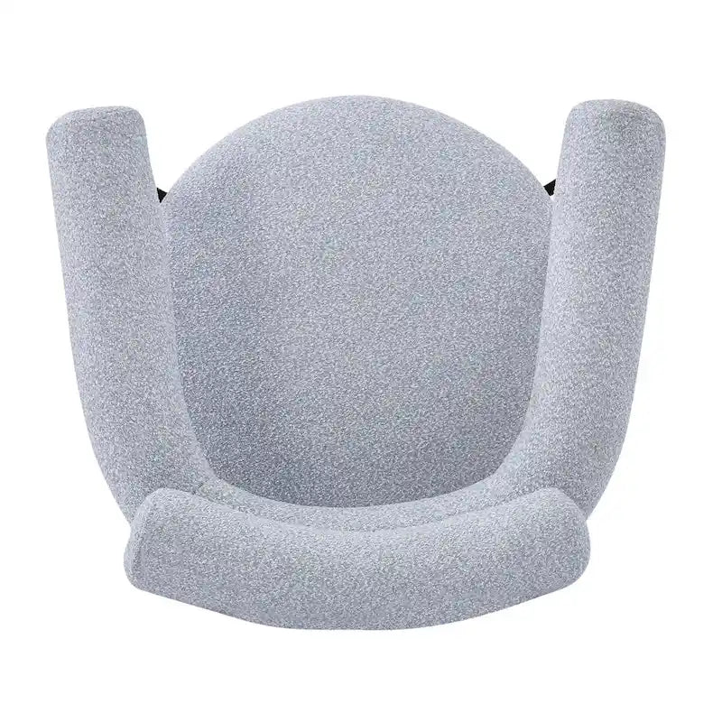 Upholstered Armchair Dining Chairs With Metal Legs for Home, Kitchen, Living Room(Set of 2)