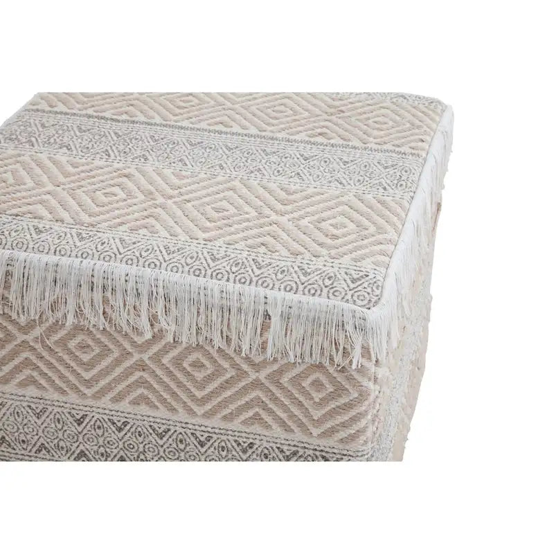 Mazatlan Square Upholstered Ottoman Stool