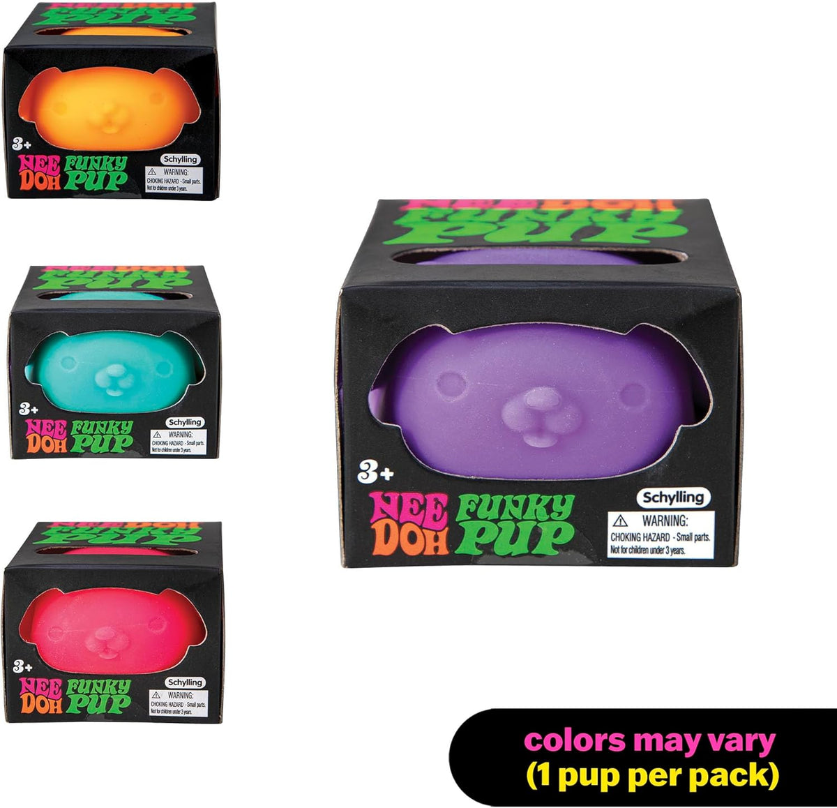 NeeDoh Funky Pups – Ein Hund pro Packung