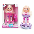 Baby 360 RC Balance Car Blonde Doll Jouet télécommandé