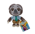 Disney Zootopia Flash the Sloth Plush 6" – Soft Stuffed Animal with Shirt and Tie for Kids and Collectors