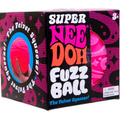 Schylling Super Needoh Fuzz Ball Sensory Fidget Toy 4 pouces 1 couleur aléatoire