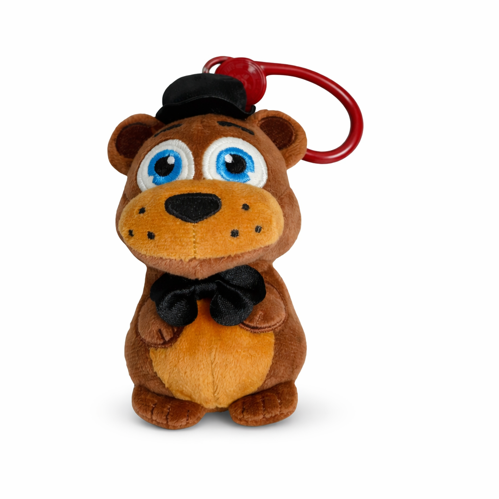 Five Nights at Freddy's Freddy Clips Peluche – Mini personnage en peluche porte-clés